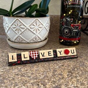 Custom Handmade Scrabble Tile Boards